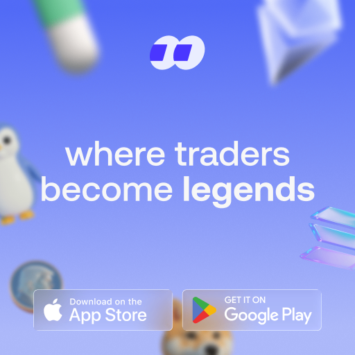 Where traders become legends — download on the App Store or Google Play